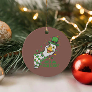 Just An Irish Goose Ceramic Ornament Funny St Patricks Day TS12 1pc Mocha Print Your Wear