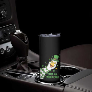 Just An Irish Goose Skinny Tumbler Funny St Patricks Day TS12 Print Your Wear