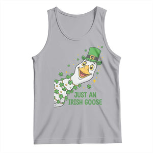Just An Irish Goose Tank Top Funny St Patricks Day TS12 Athletic Heather Print Your Wear