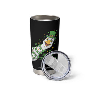 Just An Irish Goose Tumbler Cup Funny St Patricks Day TS12 Print Your Wear