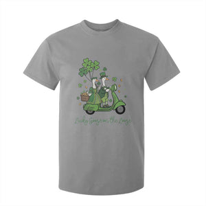 Lucky Goose On The Loose T Shirt For Kid St Patricks Day Irish Pride TS12 Sport Gray Print Your Wear