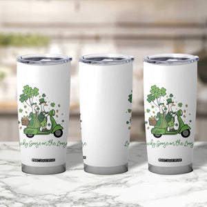 Lucky Goose On The Loose Tumbler Cup St Patricks Day Irish Pride TS12 Print Your Wear