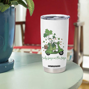 Lucky Goose On The Loose Tumbler Cup St Patricks Day Irish Pride TS12 Print Your Wear