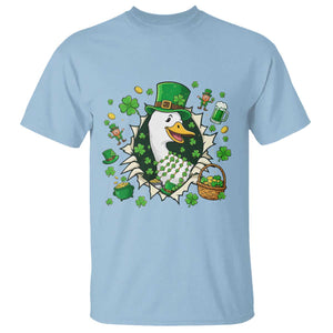 Funny Silly Irish Goose T Shirt St Patricks Day Celebration