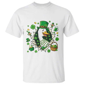 Funny Silly Irish Goose T Shirt St Patricks Day Celebration