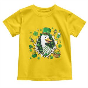 Funny Silly Irish Goose Toddler T Shirt St Patricks Day Celebration TS12 Daisy Print Your Wear