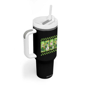 Funny Silly Irish Goose Tumbler With Handle St Patricks Day Goose Lover Gift TS12 Print Your Wear