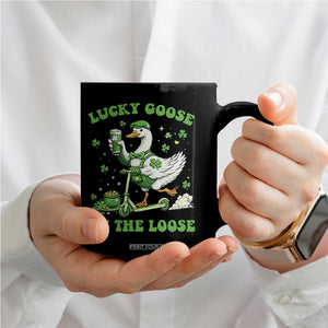 Funny Irish Goose Lover Coffee Mug Lucky Goose On The Loose TS12 Print Your Wear