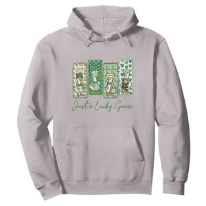 Just A Lucky Goose Nurse Hoodie St Patricks Day Gift TS12 Ice Gray Print Your Wear