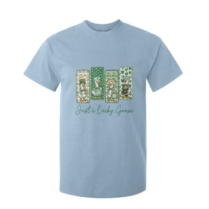 Just A Lucky Goose Nurse T Shirt For Kid St Patricks Day Gift TS12 Light Blue Print Your Wear