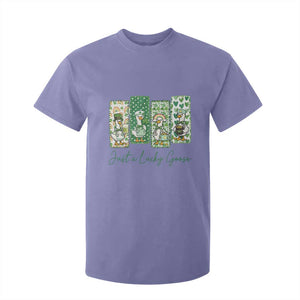 Just A Lucky Goose Nurse T Shirt For Kid St Patricks Day Gift TS12 Violet Print Your Wear
