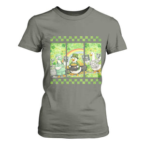 Funny Goose Radiologic Technologist T Shirt For Women St Patricks Day Gift TS12 Military Green Print Your Wear