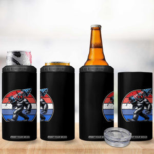 Funny Patriotic Mothman 4 in 1 Can Cooler Tumbler West Virginia Cryptid Lover Gift TS12 Print Your Wear