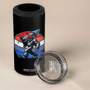 Funny Patriotic Mothman 4 in 1 Can Cooler Tumbler West Virginia Cryptid Lover Gift TS12 Print Your Wear