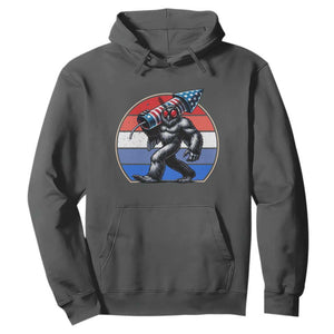 Funny Patriotic Mothman Hoodie West Virginia Cryptid Lover Gift TS12 Dark Heather Print Your Wear