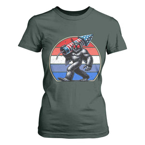 Funny Patriotic Mothman T Shirt For Women West Virginia Cryptid Lover Gift TS12 Dark Forest Green Print Your Wear
