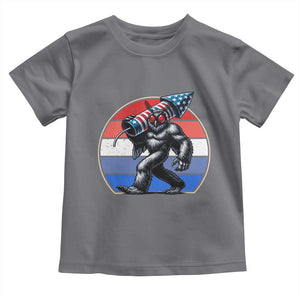 Funny Patriotic Mothman Toddler T Shirt West Virginia Cryptid Lover Gift TS12 Charcoal Print Your Wear