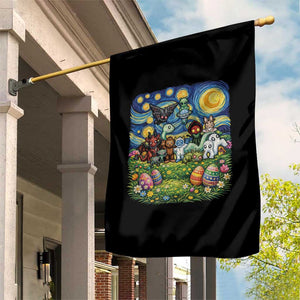 Funny Cryptid Starry Night Easter Garden Flag Monster Lover Gift TS12 Print Your Wear