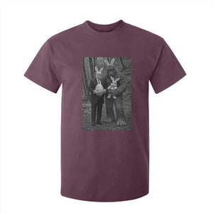 Funny Bigfoot And Trump Easter Selfie Gift T Shirt For Kid TS12 Maroon Print Your Wear