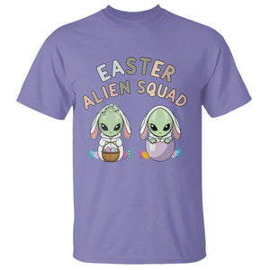Funny Easter Alien Squad Bunny Ears Gift T Shirt TS12 Violet Print Your Wear