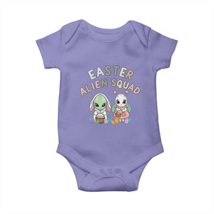 Easter Alien Squad Baby Onesie Funny UFO Lover Gift TS12 Violet Print Your Wear