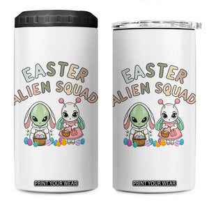 Easter Alien Squad 4 in 1 Can Cooler Tumbler Funny UFO Lover Gift TS12 One Size: 16 oz White Print Your Wear