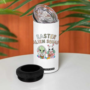 Easter Alien Squad 4 in 1 Can Cooler Tumbler Funny UFO Lover Gift TS12 Print Your Wear