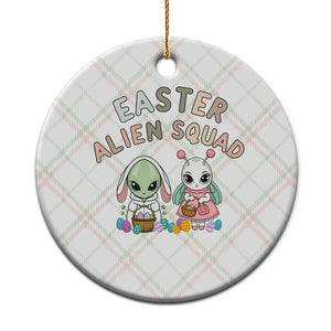 Easter Alien Squad Ceramic Ornament Funny UFO Lover Gift TS12 1pc Christmas Plaid Print Your Wear