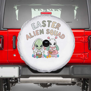 Easter Alien Squad Spare Tire Cover Funny UFO Lover Gift TS12 White Print Your Wear