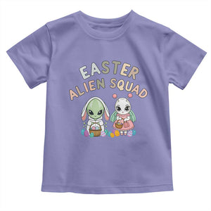 Easter Alien Squad Toddler T Shirt Funny UFO Lover Gift TS12 Violet Print Your Wear