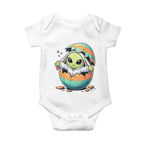 Funny Alien Bunny Ears Easter Baby Onesie Extraterrestrial Gift TS12 White Print Your Wear
