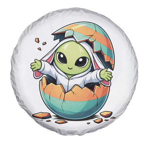 Funny Alien Bunny Ears Easter Spare Tire Cover Extraterrestrial Gift TS12 Print Your Wear