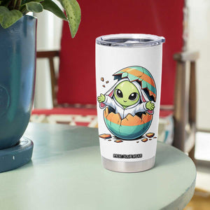Funny Alien Bunny Ears Easter Tumbler Cup Extraterrestrial Gift TS12 Print Your Wear