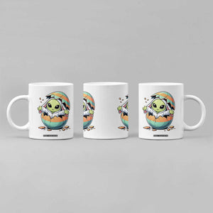 Funny Alien Bunny Ears Easter Coffee Mug Extraterrestrial Gift TS12 Print Your Wear