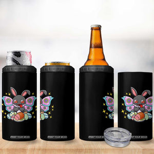 Funny Easter Bunny Mothman Loves Glazed Ham 4 in 1 Can Cooler Tumbler TS12 Print Your Wear