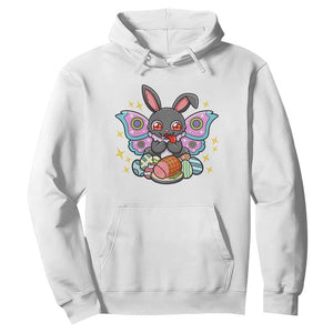 Funny Easter Bunny Mothman Loves Glazed Ham Hoodie TS12 White Print Your Wear