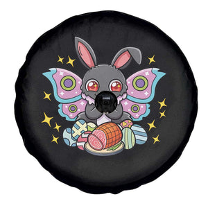 Funny Easter Bunny Mothman Loves Glazed Ham Spare Tire Cover TS12 Print Your Wear