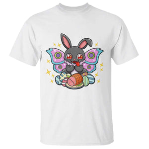 Funny Easter Bunny Mothman Loves Glazed Ham T Shirt TS12 White Print Your Wear