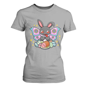 Funny Easter Bunny Mothman Loves Glazed Ham T Shirt For Women TS12 Sport Gray Print Your Wear
