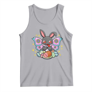 Funny Easter Bunny Mothman Loves Glazed Ham Tank Top TS12 Athletic Heather Print Your Wear