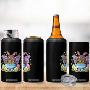 Funny Easter Mothman Eating Ramen 4 in 1 Can Cooler Tumbler Cryptid Lover Gift TS12 Print Your Wear