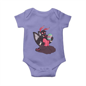 Sexy Easter Bunny Mothman Baby Onesie Cryptid Humor Gift TS12 Violet Print Your Wear