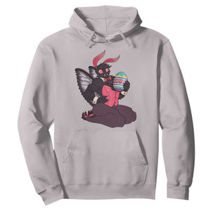 Sexy Easter Bunny Mothman Hoodie Cryptid Humor Gift TS12 Ice Gray Print Your Wear