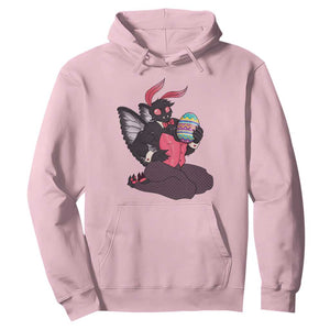 Sexy Easter Bunny Mothman Hoodie Cryptid Humor Gift TS12 Light Pink Print Your Wear