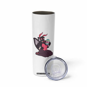 Sexy Easter Bunny Mothman Skinny Tumbler Cryptid Humor Gift TS12 Print Your Wear