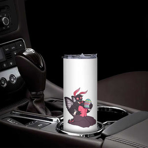Sexy Easter Bunny Mothman Skinny Tumbler Cryptid Humor Gift TS12 Print Your Wear