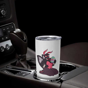Sexy Easter Bunny Mothman Tumbler Cup Cryptid Humor Gift TS12 Print Your Wear