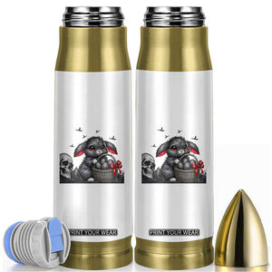 Gothic Easter Bunny Bullet Tumbler Dark Aesthetic Rabbit Gift TS12 White Print Your Wear