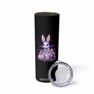 Cute Spooky Easter Bunny Skinny Tumbler Pastel Goth Rabbit Gift TS12 Print Your Wear