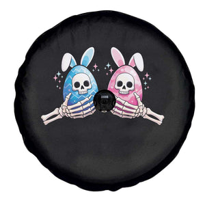 Gothic Easter Gift Spare Tire Cover Skeleton Hands Holding Easter Eggs TS12 Print Your Wear